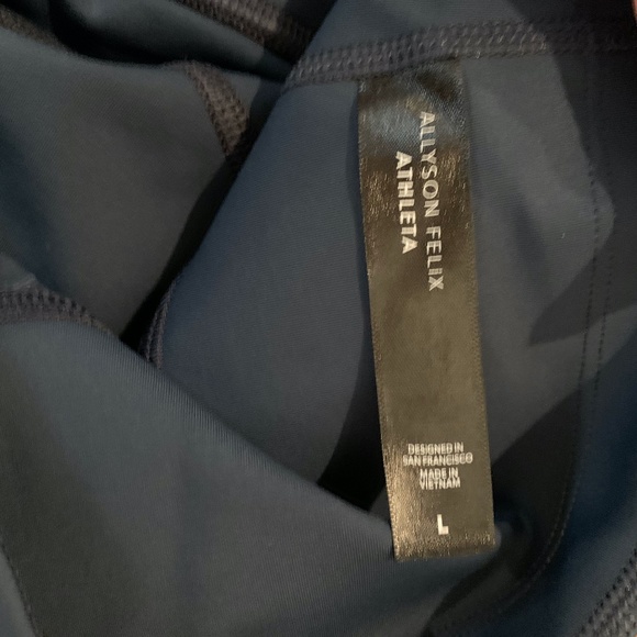 Allyson Felix Athleta Legend Mesh 7/8 Tight L NWT - Picture 5 of 9